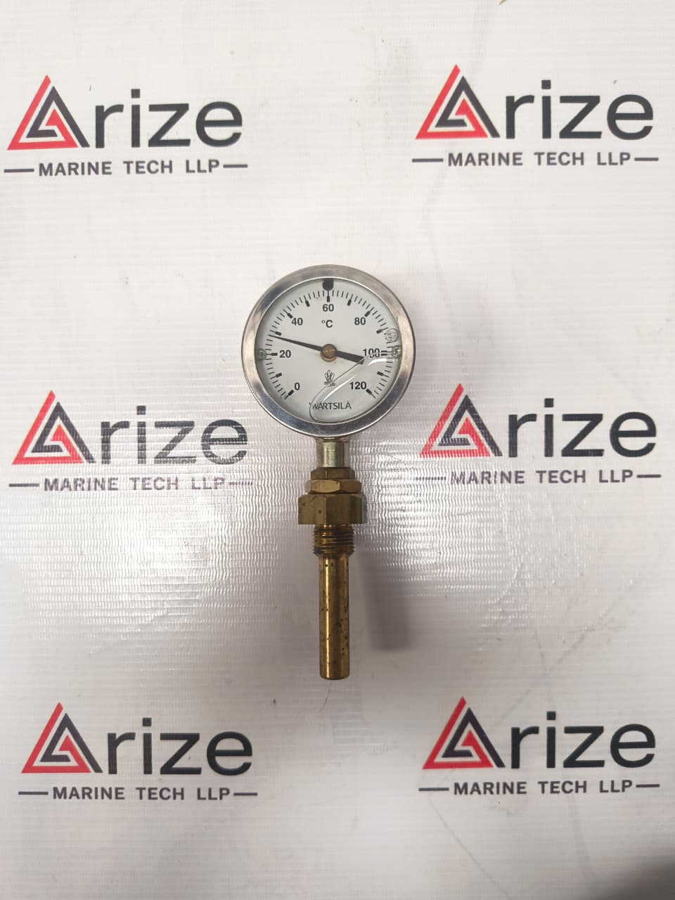 WARTSILA 0-120˚C THERMOMETER NEW